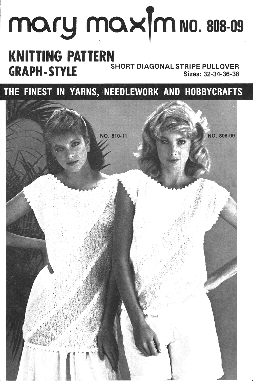 Patrón de jersey corto con rayas diagonales