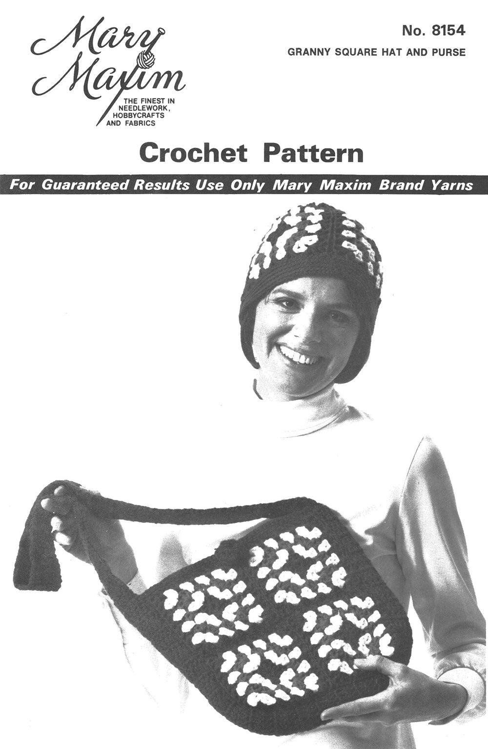 Granny Square Hat & Purse Pattern