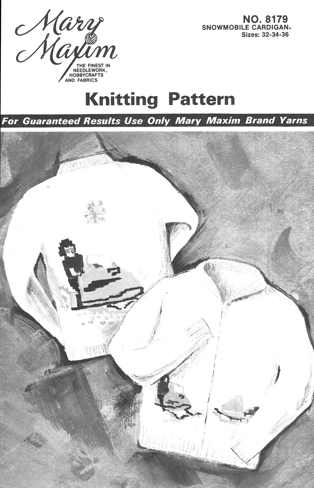 Snowmobile Cardigan Pattern