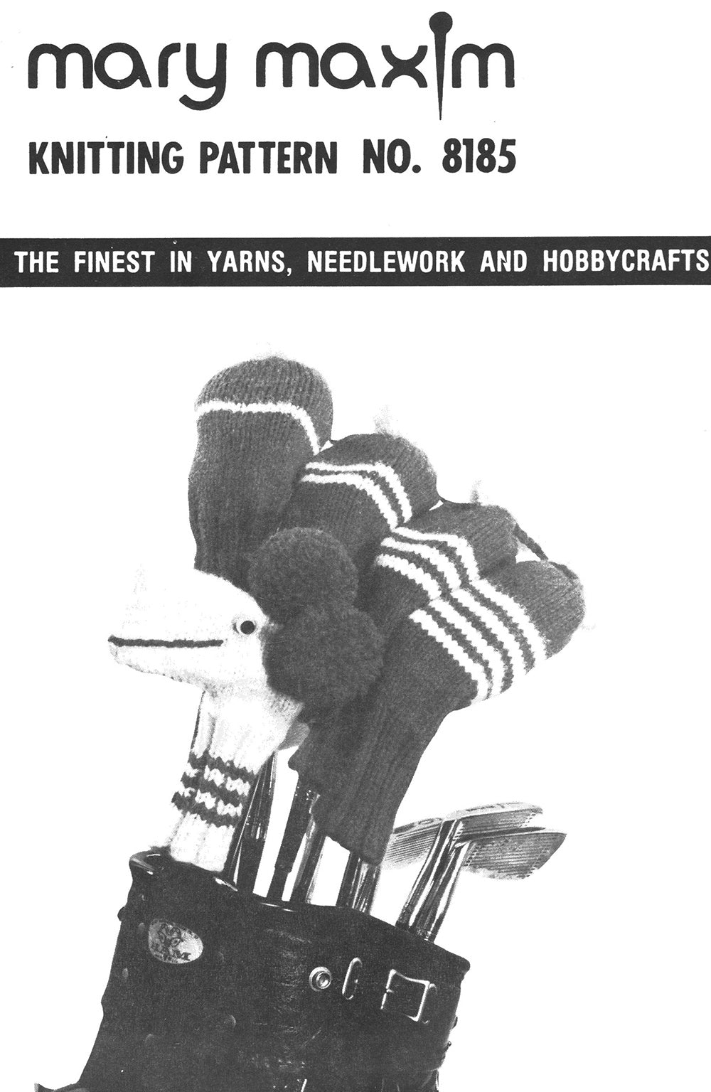 Golf Club Covers & Putter Pup Pattern