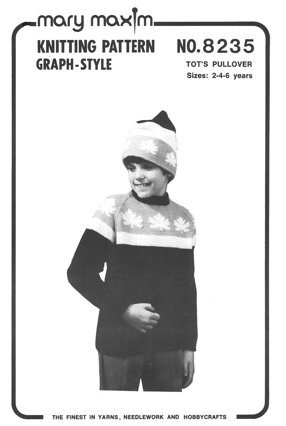 Tot's Maple Leaf Pull Over Pattern