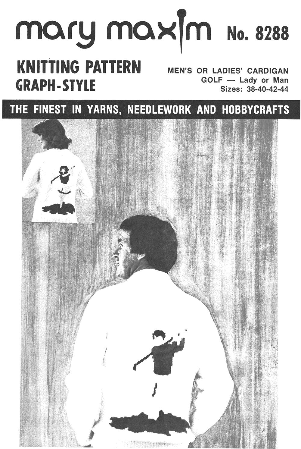 Cardigan Homme ou Femme - Motif Golf