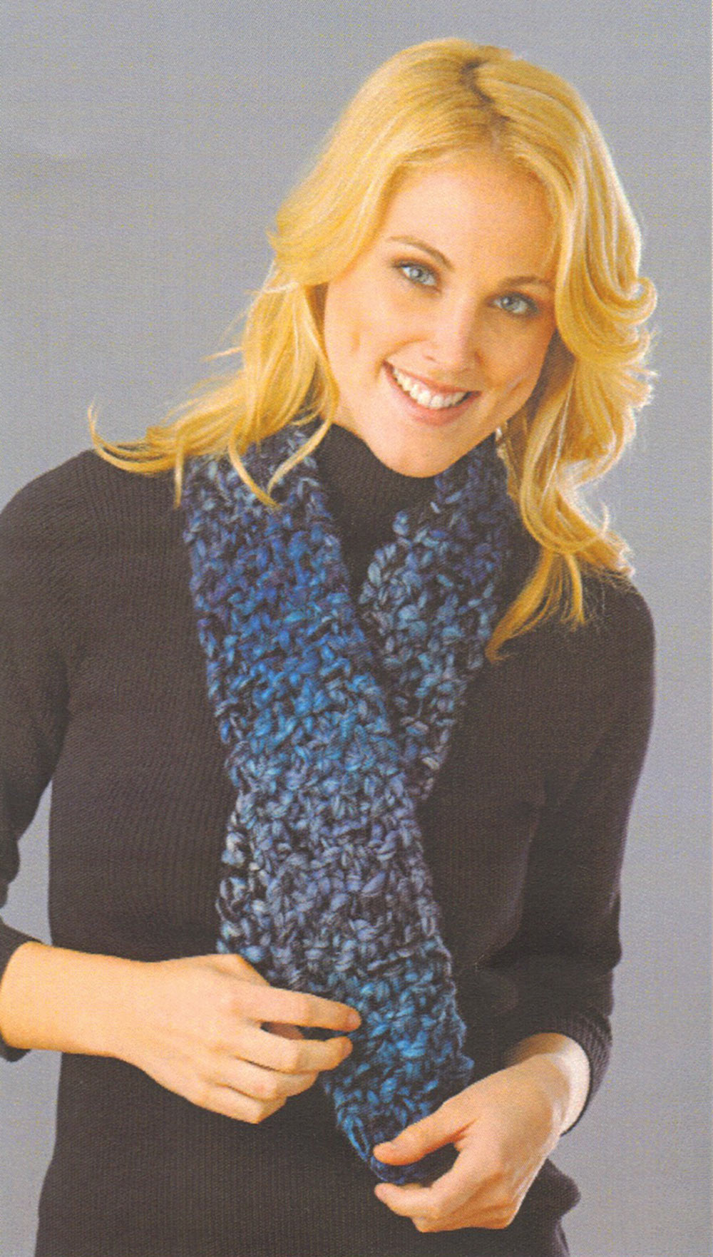 Seeded Scarf Pattern