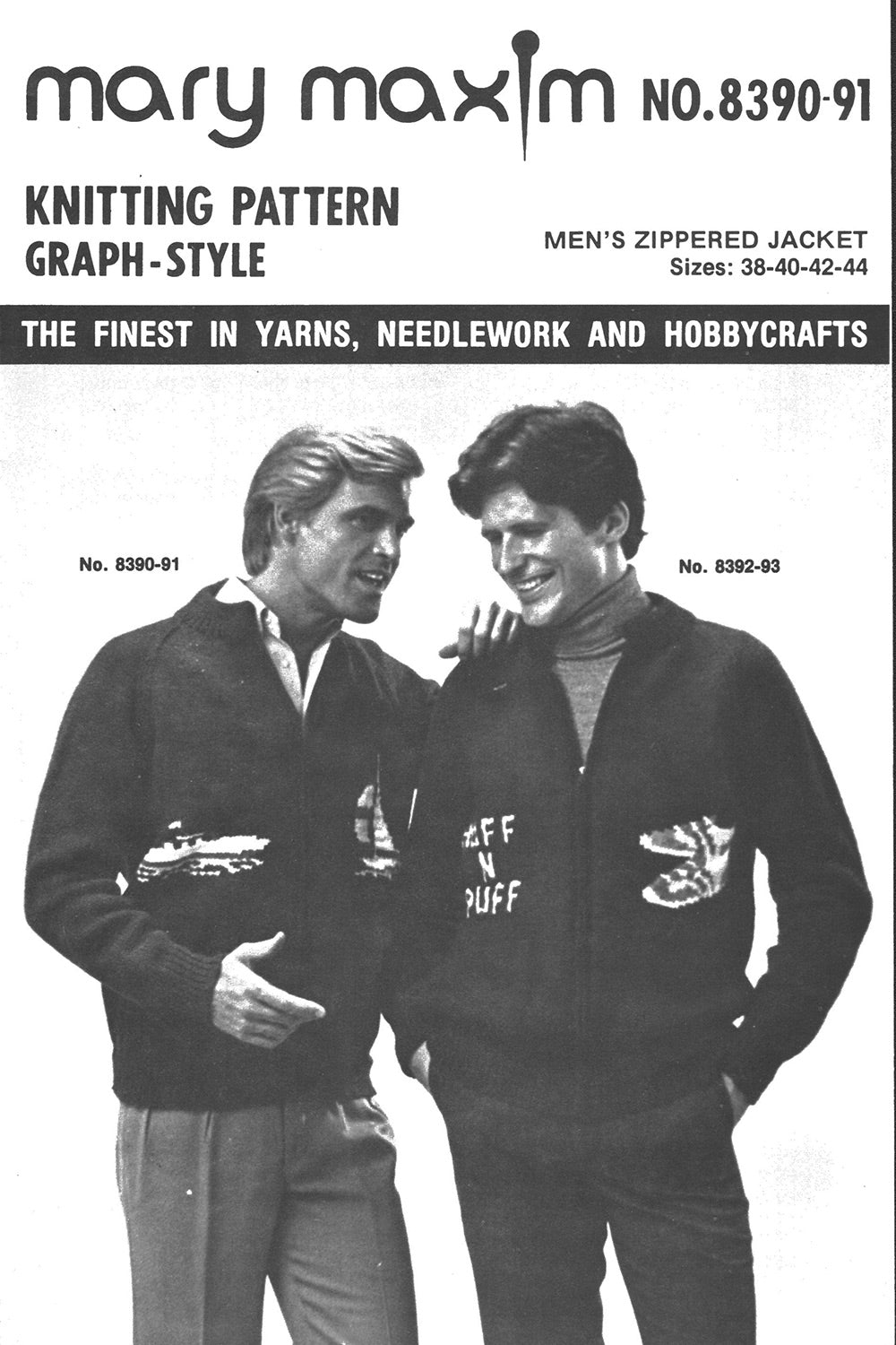 Men's Zippered Jacket Pattern