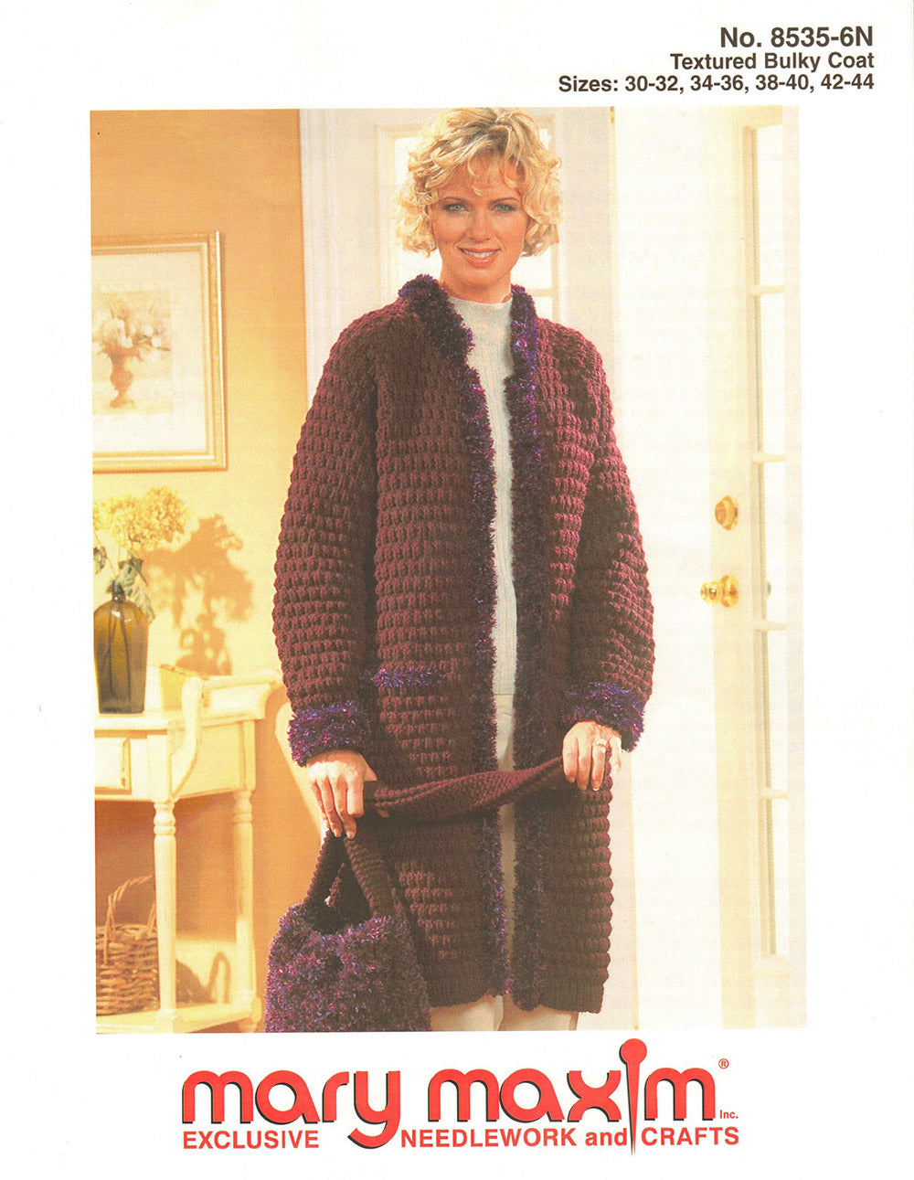 Modèle de manteau volumineux texturé