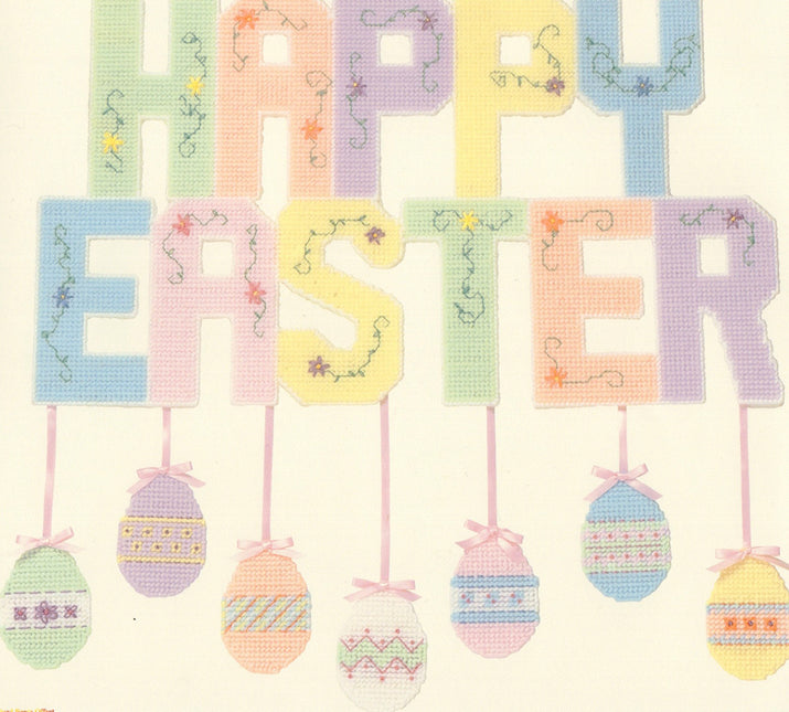 Happy Easter Door Sign Pattern