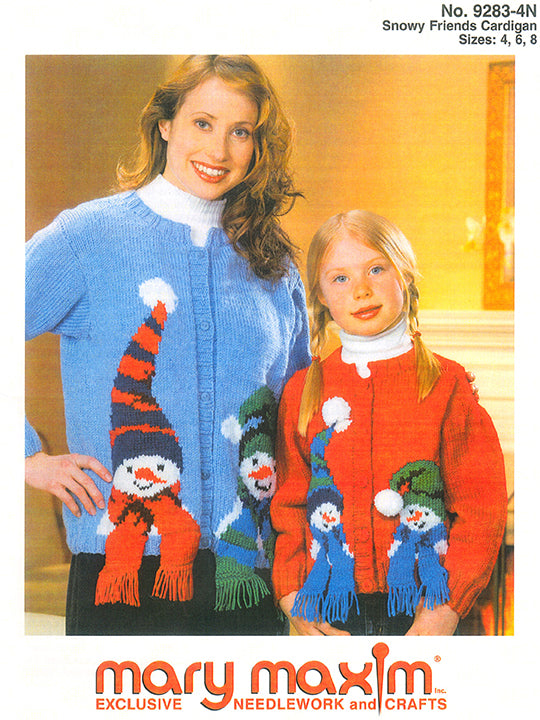 Child's Snowy Friends Cardigan