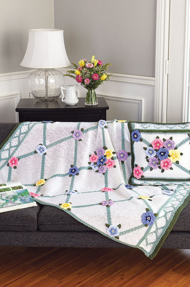 Garden Trellis Afghan Pattern