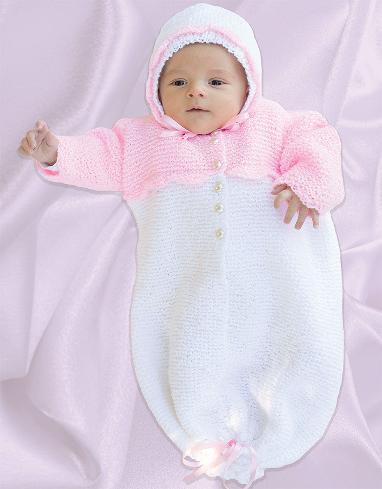 Baby Bunting & Bonnet Pattern