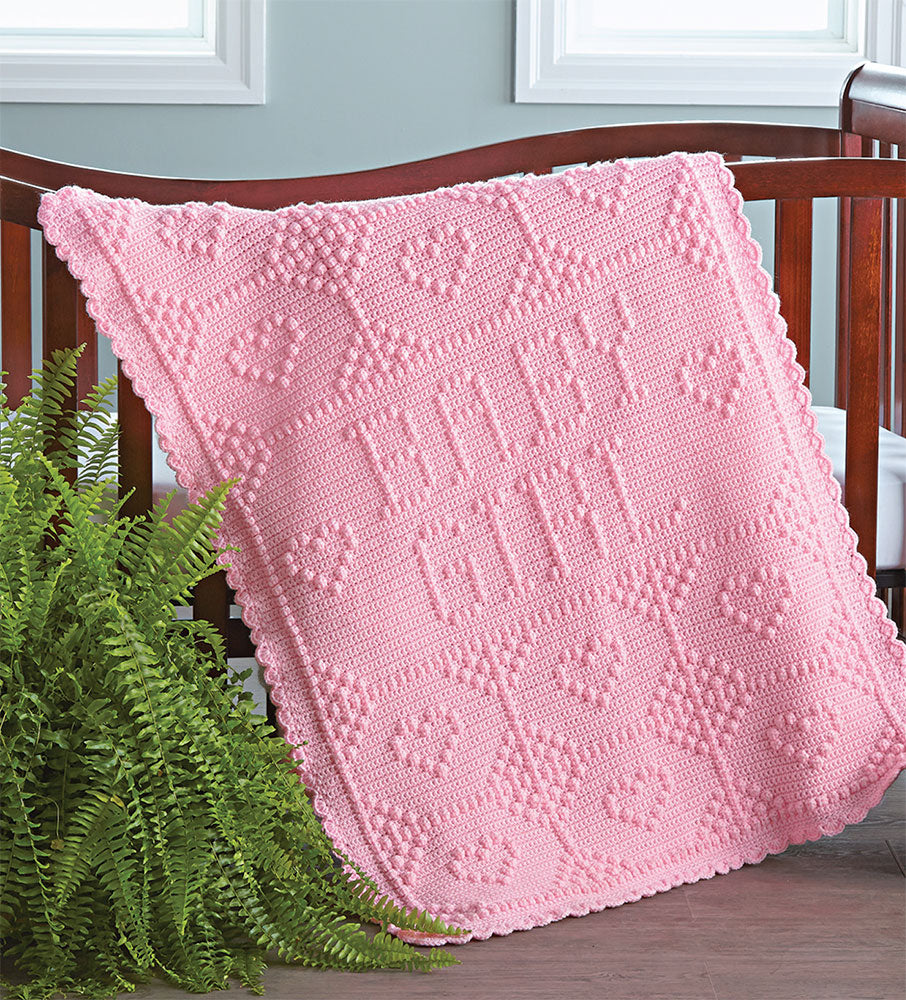 Patrón afgano bebé niña/niño