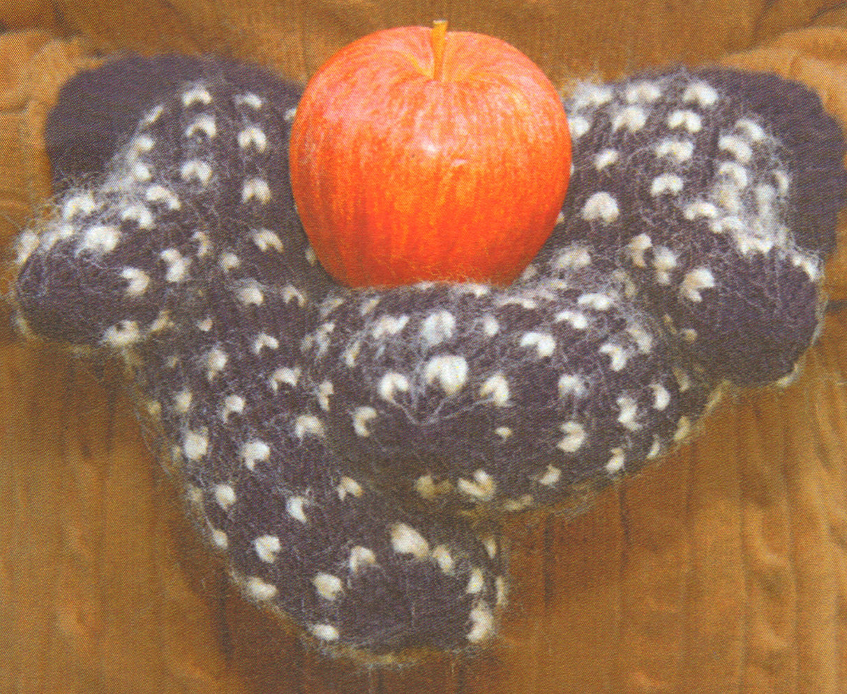 Modèle de mitaines battues