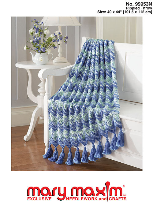 Rippled Throw Pattern
