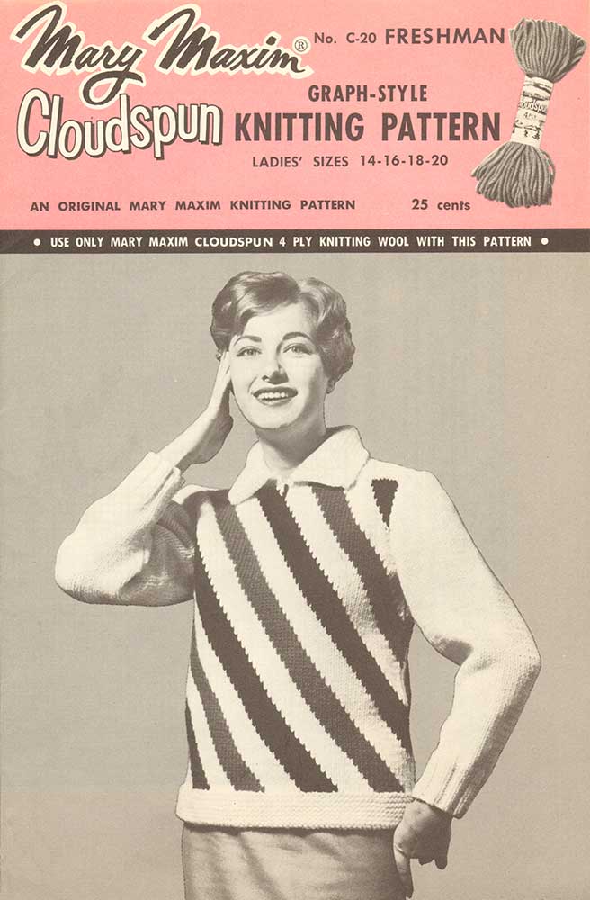 Patrón de suéter para estudiantes de primer año