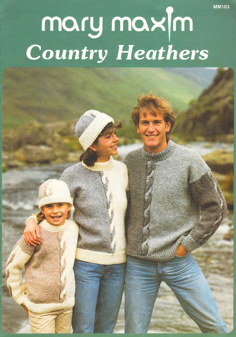 Folleto de varios patrones de Country Heathers