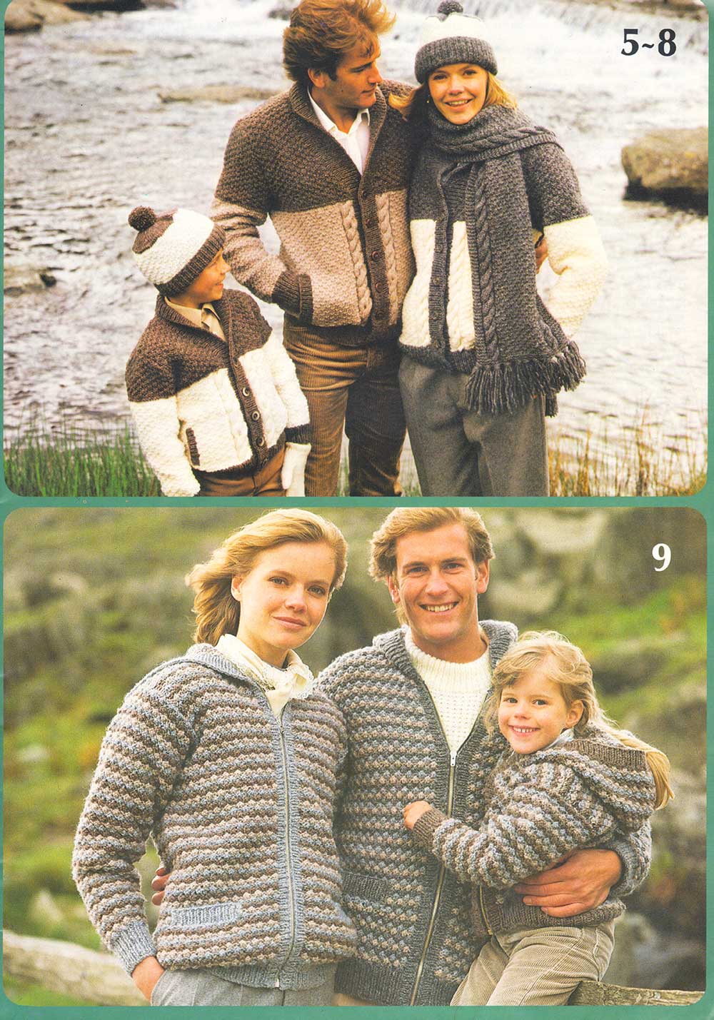 Folleto de varios patrones de Country Heathers