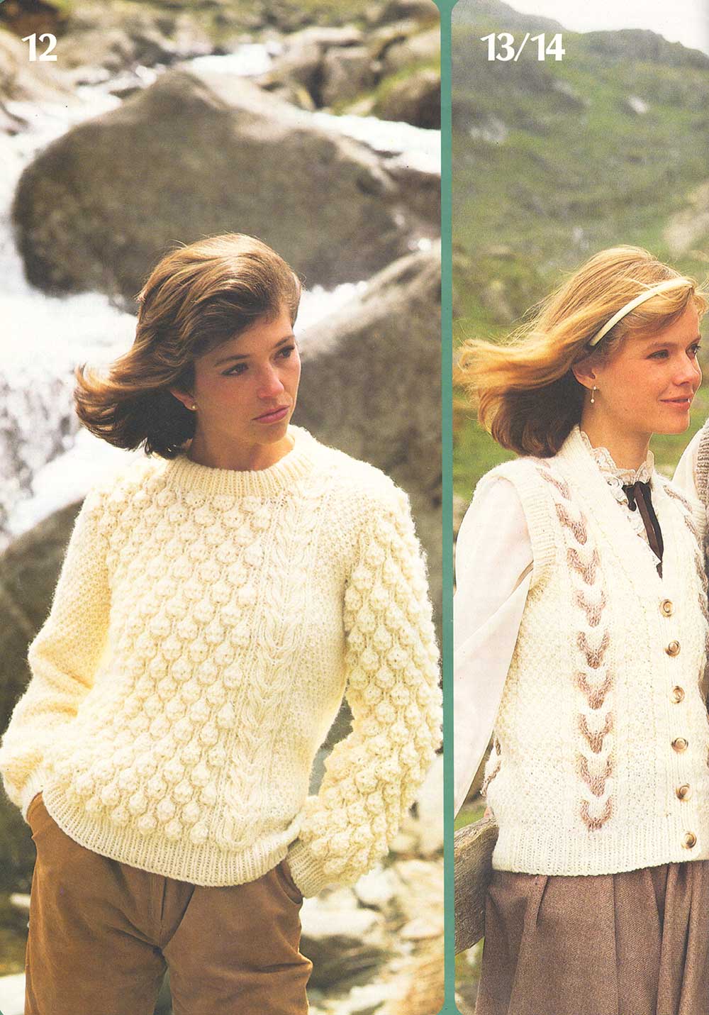 Folleto de varios patrones de Country Heathers