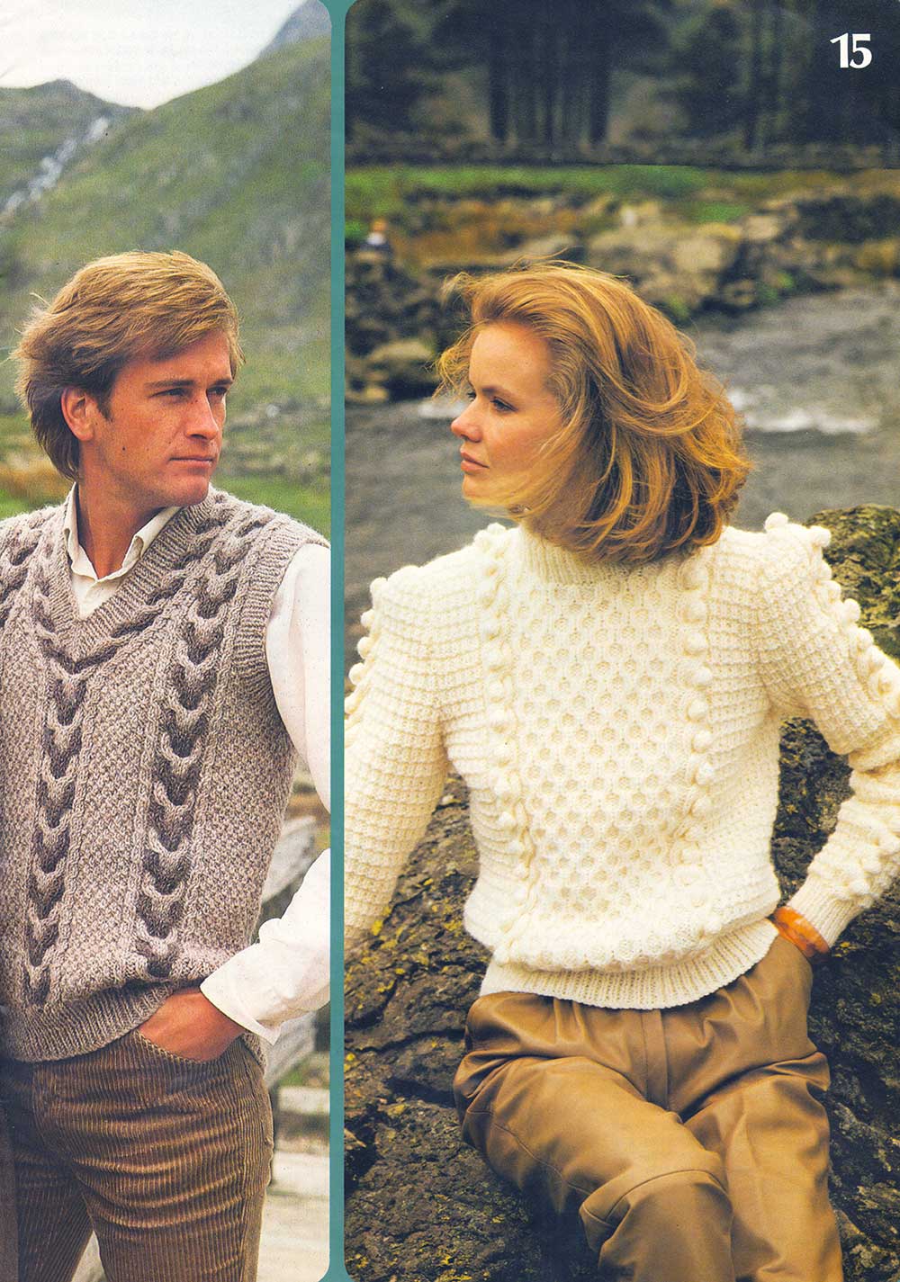 Folleto de varios patrones de Country Heathers