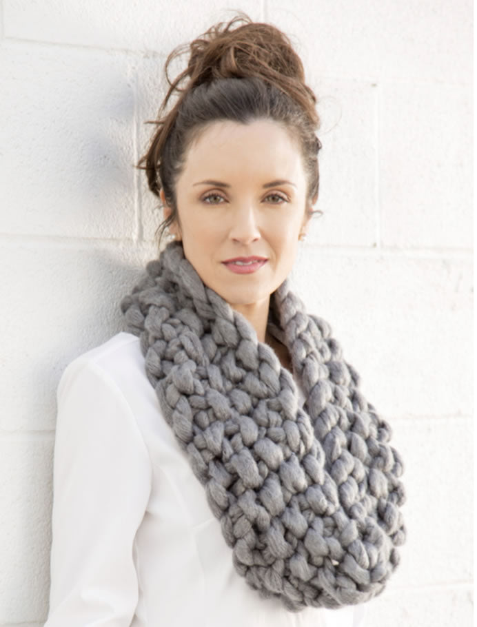 Free Cobblestone Cowl Pattern