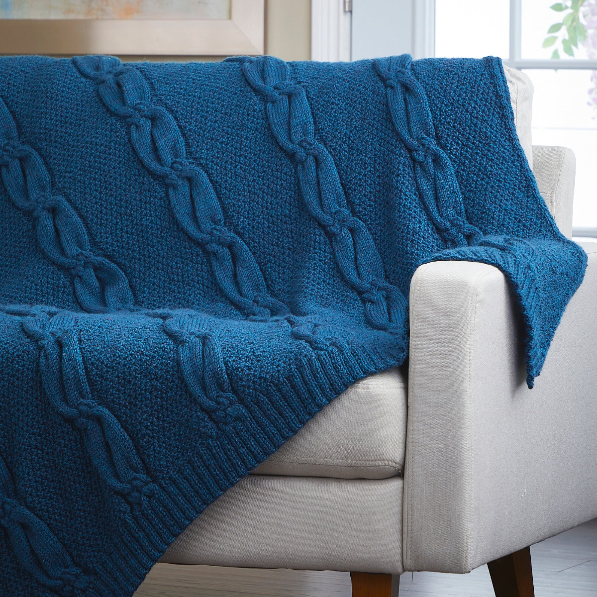 Knotted Cable Throw