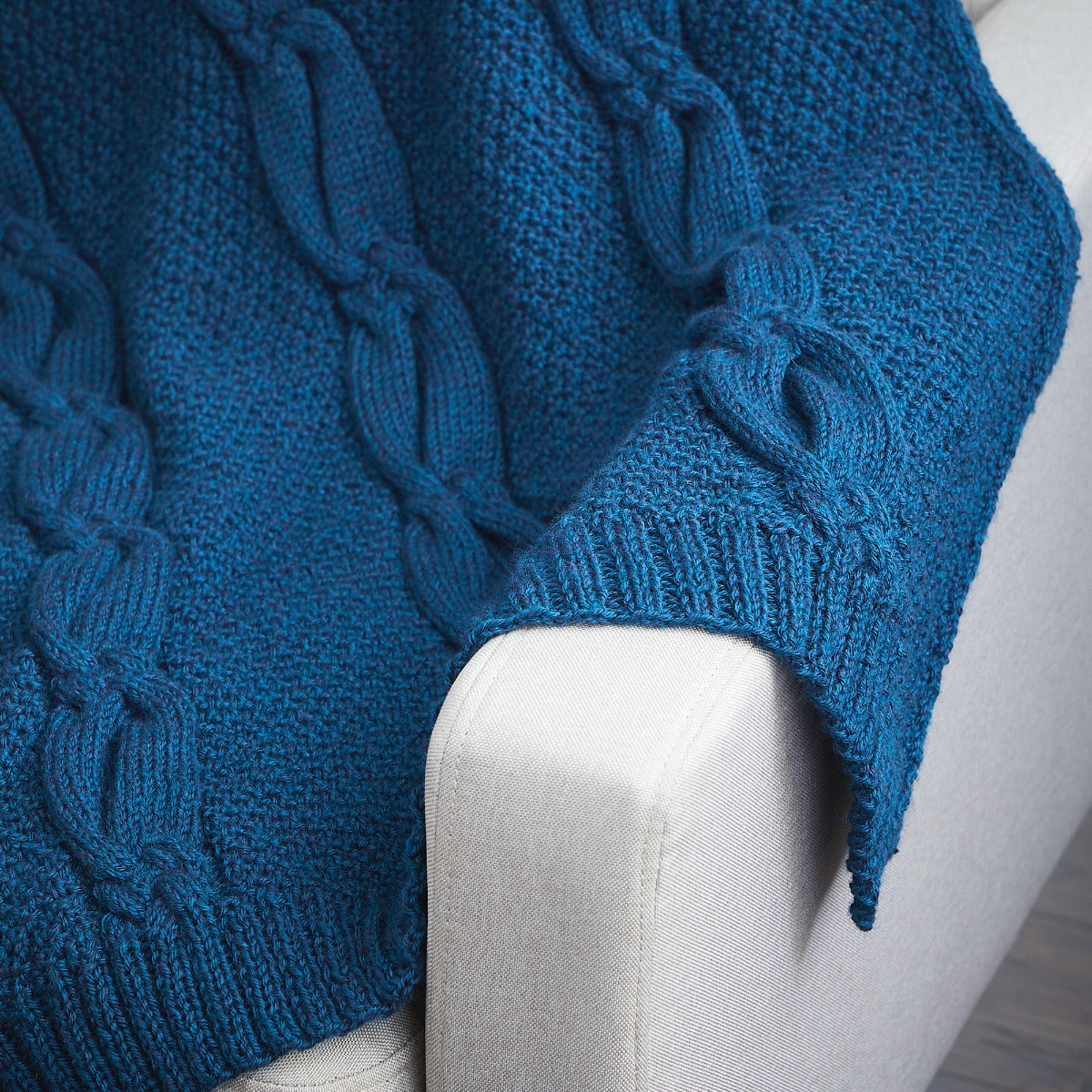 Knotted Cable Throw