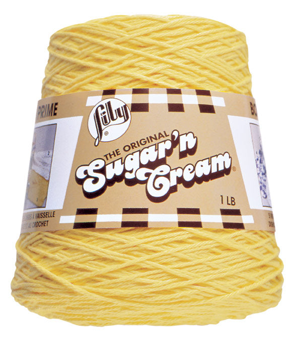  Lily Sugar'n Cream Cotton Cone Yarn, 14 oz, Chocolate Ombre, 1  Cone