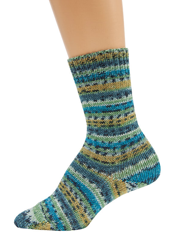 Free Bamboo Mosaic Sock Pattern