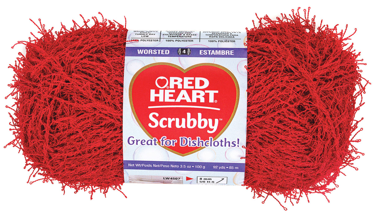 Red Heart Scrubby Yarn
