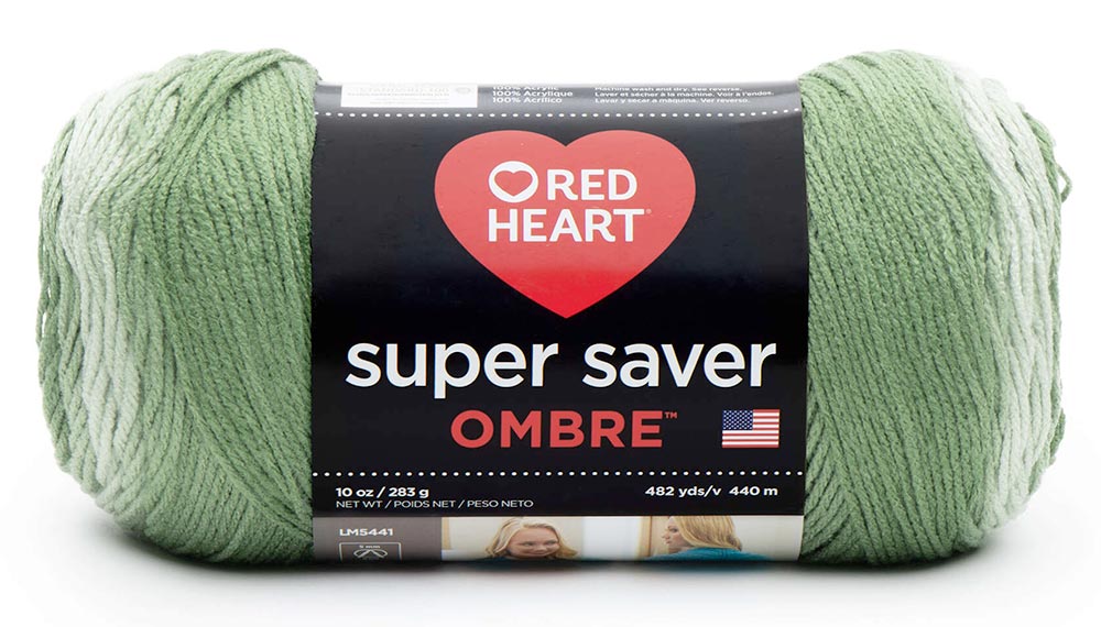 Red Heart Super Saver Ombre Yarn - Sweet Treat