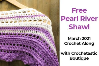 Free Summer Crochet Shawl Pattern