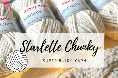 Super Bulky Yarn - Mary Maxim Starlette Chunky