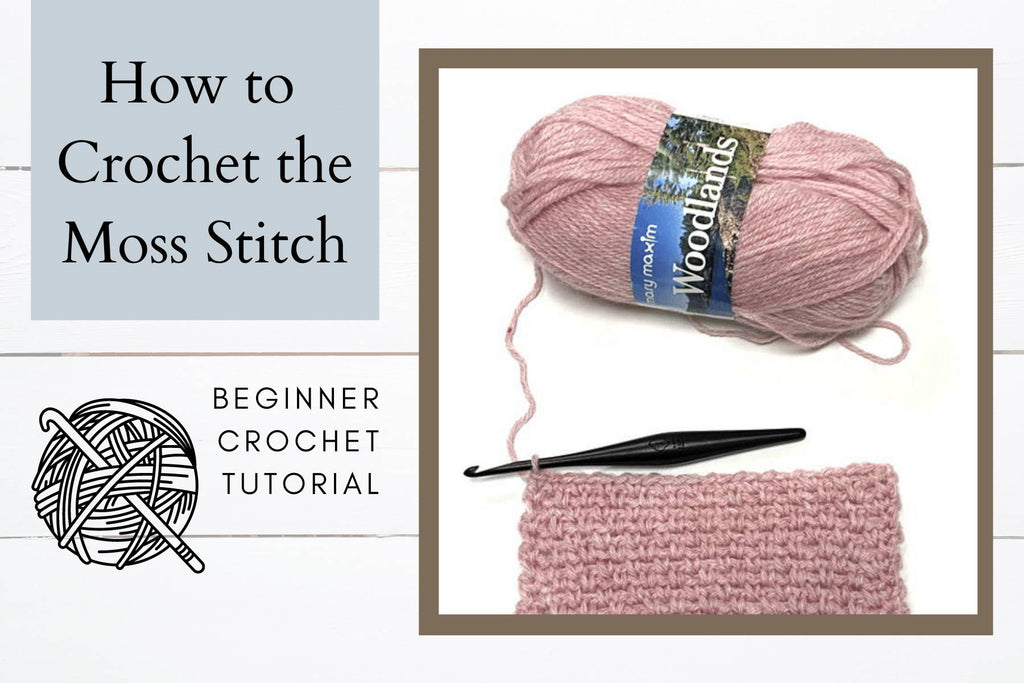 How To Crochet The Moss Stitch