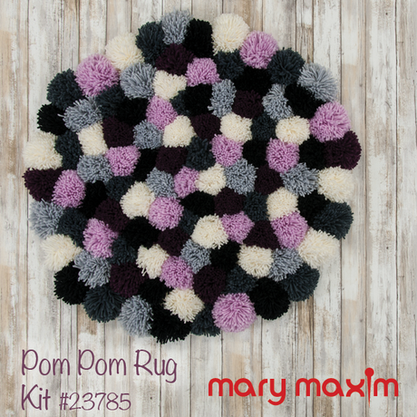 Mary Maxim's Pom Pom Rug Kit