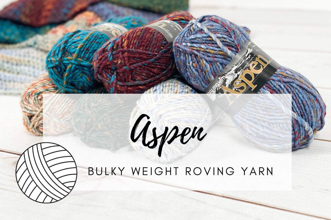 Aspen Yarn | Bulky Weight Acrylic Roving