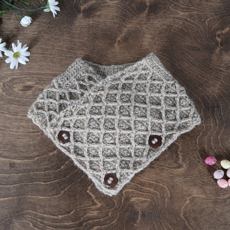 Free Dog Crochet Pattern in the Diamond Trellis Stitch