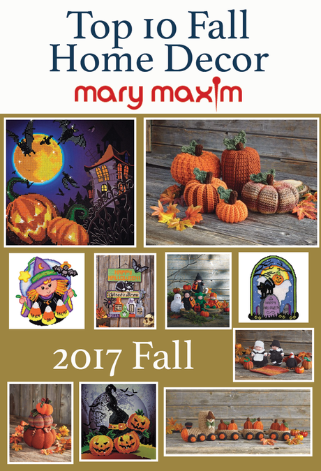 Mary Maxim's Top Fall Home Decor items
