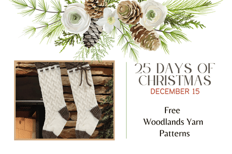 Dec 15 - Free Starlette Ragg Yarn Patterns |  25 Days of Christmas
