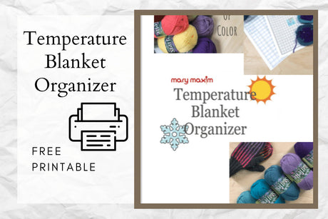 Temperature Blanket: Chart, Colours and Yarn Guide
