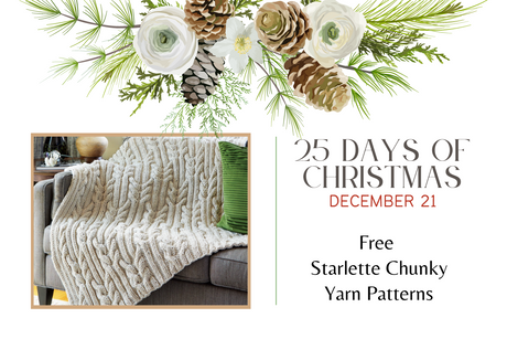 Dec 21 - Free Exclusive Pattern |  25 Days of Christmas