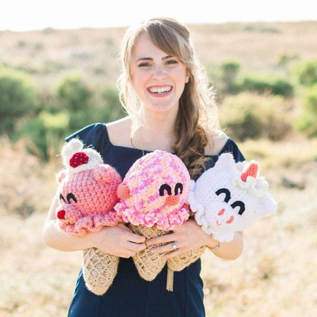 E’Claire Makery's Top 5 Designs Made with Mary Maxim Yarn.