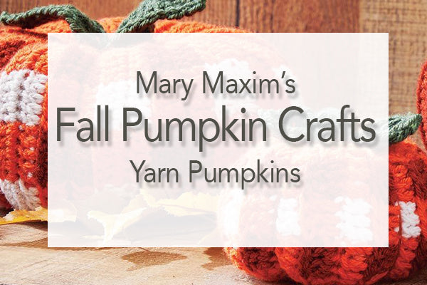 Fall Pumpkin Crafts  |  Yarn Pumpkins