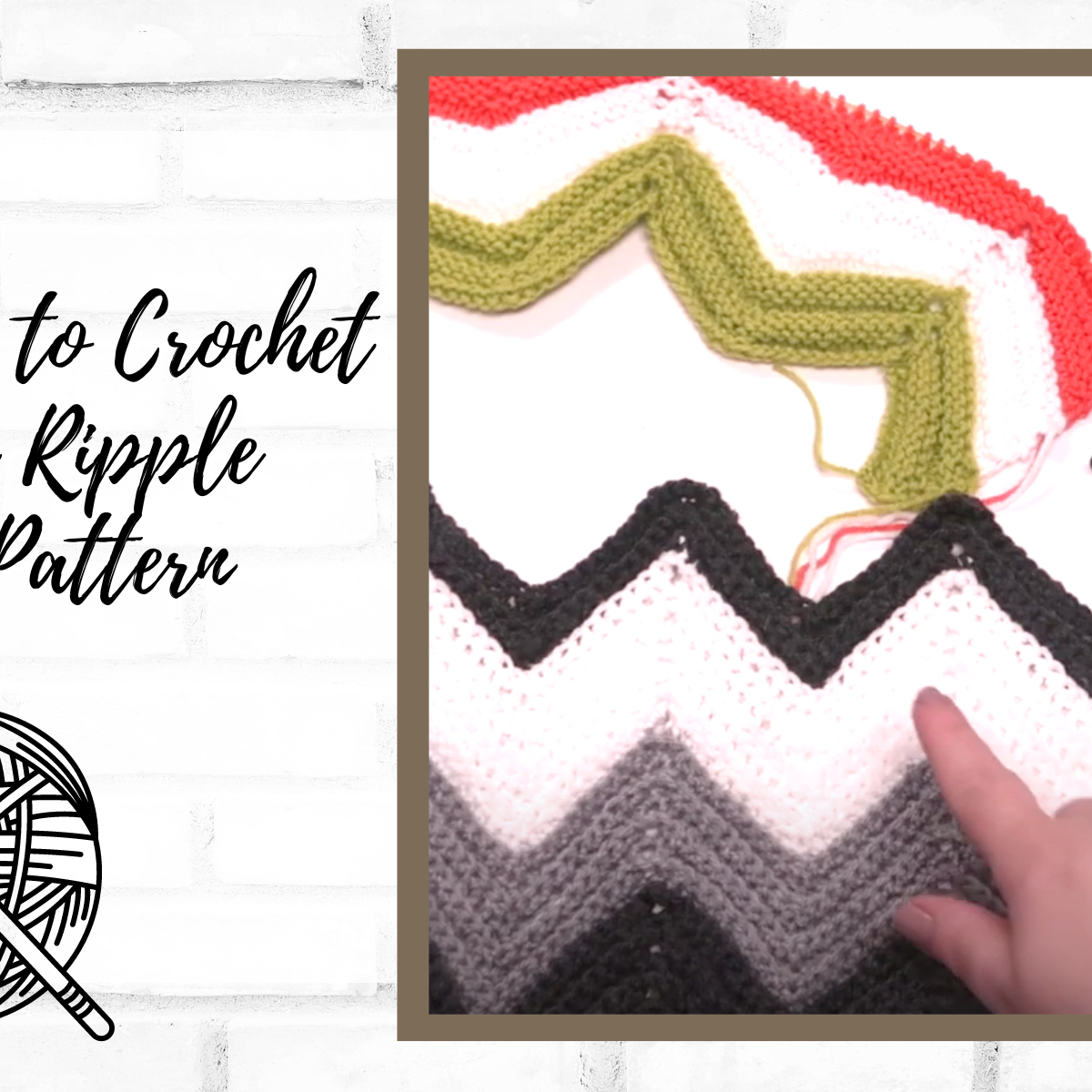 How to Crochet a Ripple Technique – Mary Maxim