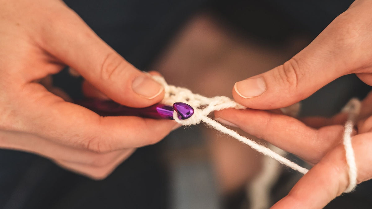 Slip stitch crochet