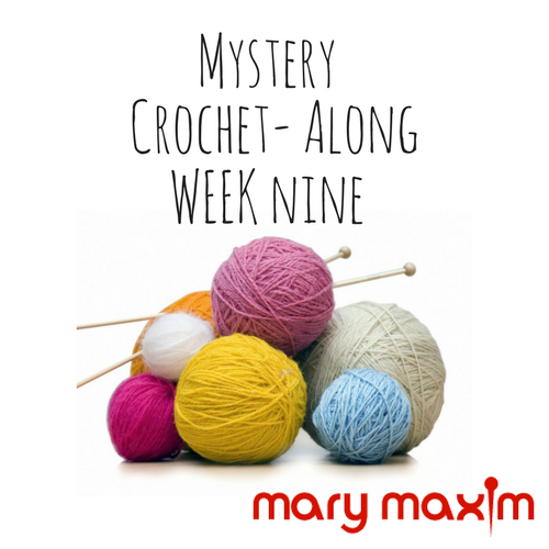 Crochet- Along (Week 9)