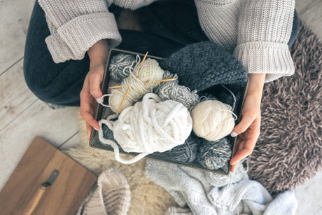 donating knitted items