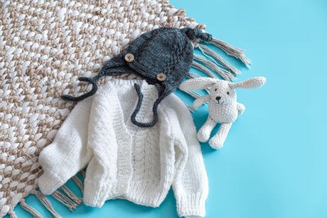 How to Knit a Baby Sweater