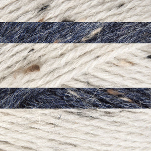 Raw Cotton/Blue Stone