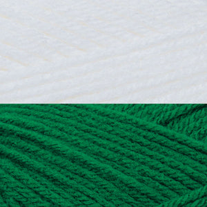 White (Bkgd)/Grass Green (Trees)
