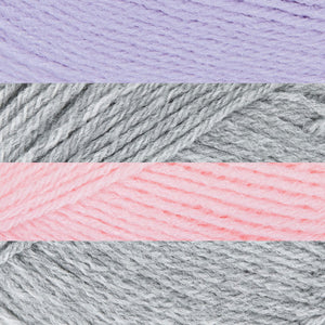 Pink/Lilac/Lt. Grey