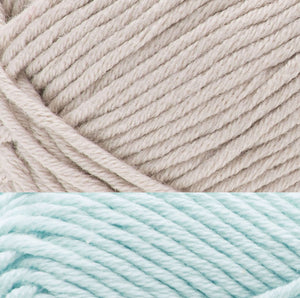 Aqua Mist/Feather Gray