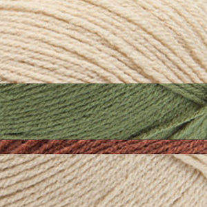 Olive Drab/Toffee/Cream